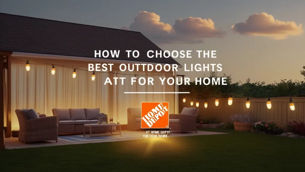 Outdoor Lights at Home Depot